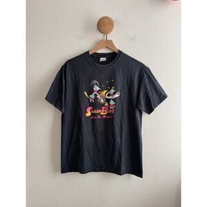 Noah NYC Shark Boys Save The World Graphic Tshirt Size Medium